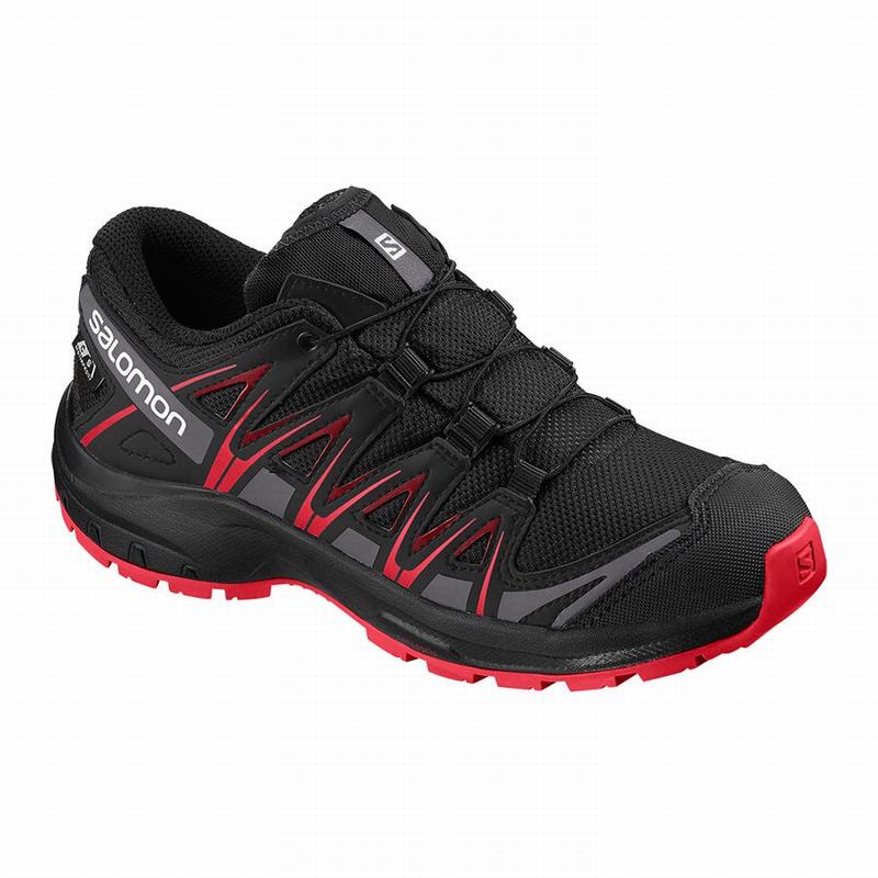 Salomon XA PRO 3D CLIMASALOMON™ WATERPROOF Zapatillas Trail Running Niños - Negras - Colombia (71209